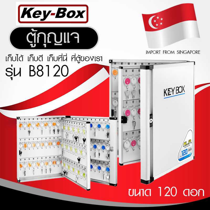 ตู้เก็บกุญแจ ขนาด 120 ดอก รุ่น K123 (B8120)